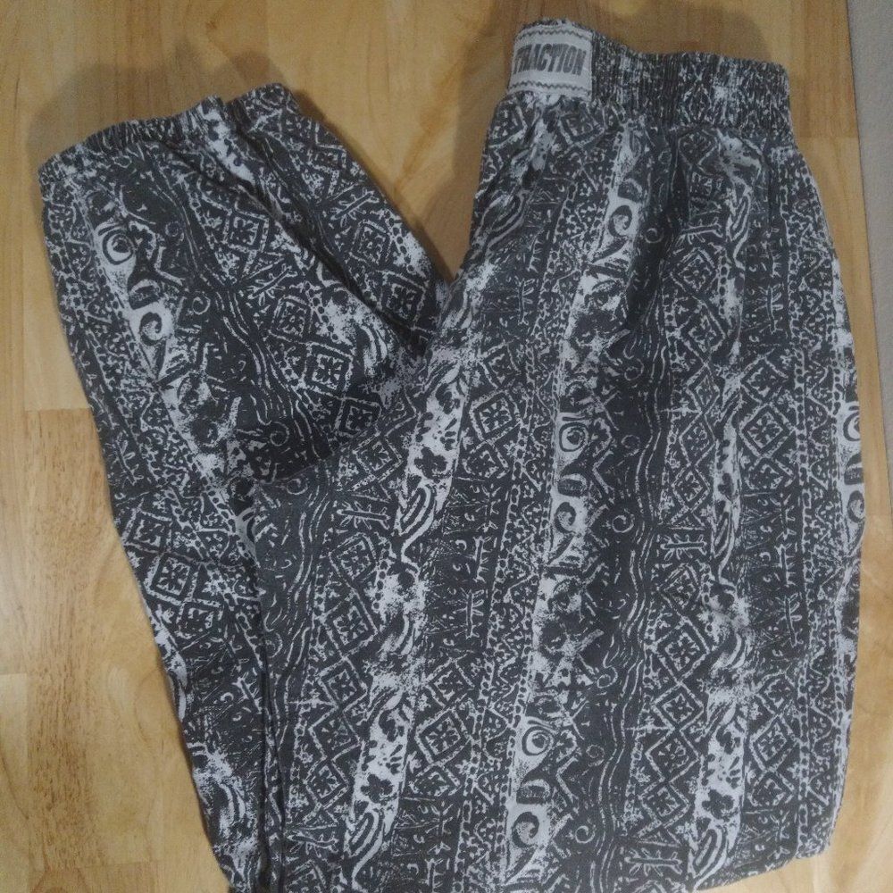 Vintage Traction 90s Abstract Pattern Tribal Sweatpants